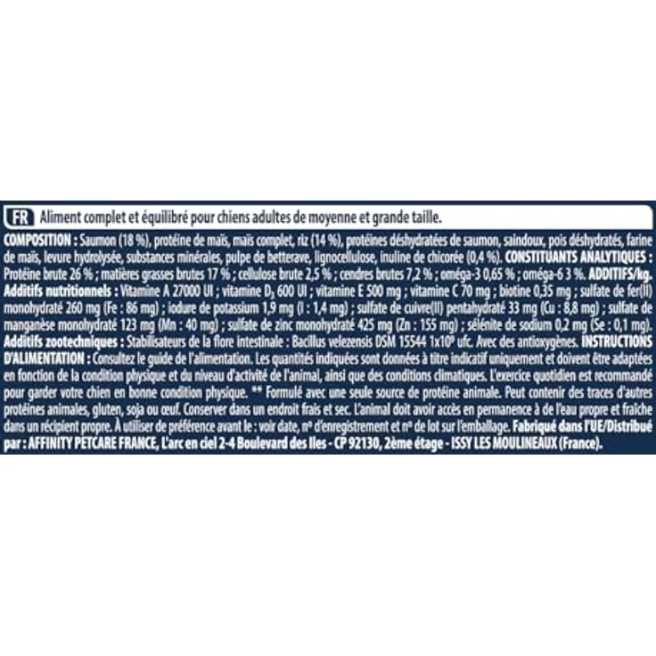 Advance Sensitive Trockenfutter Hund, 3 kg, mit hochbekömmlichen Fischproteinen und ohne Ei, Soja und Weizengluten – Bild 4