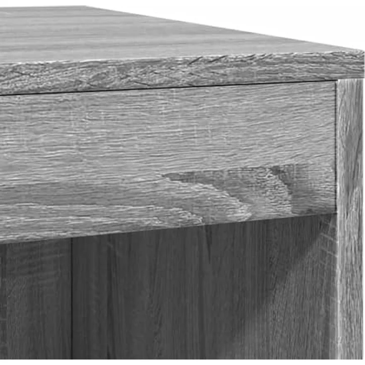 vidaXL Katzentoilette, Katzenklo Grau Sonoma Holzwerkstoff 47x59x42 cm – Bild 5