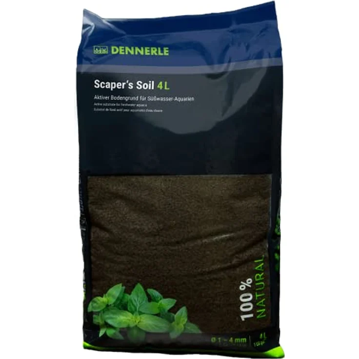 Dennerle Scaper's Soil 1-4 mm aktiver Bodengrund für Aquarien 4 l – Bild 2
