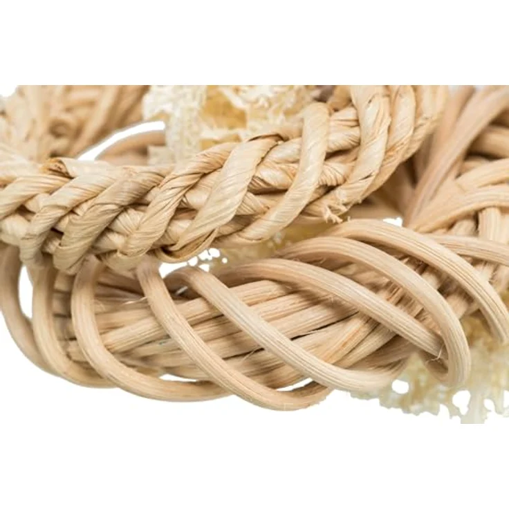 TRIXIE Tier-Beschäftigungsspielzeug Nagerspielzeug Luffa Ringe, ø 13 cm, von TRIXIE – Bild 3
