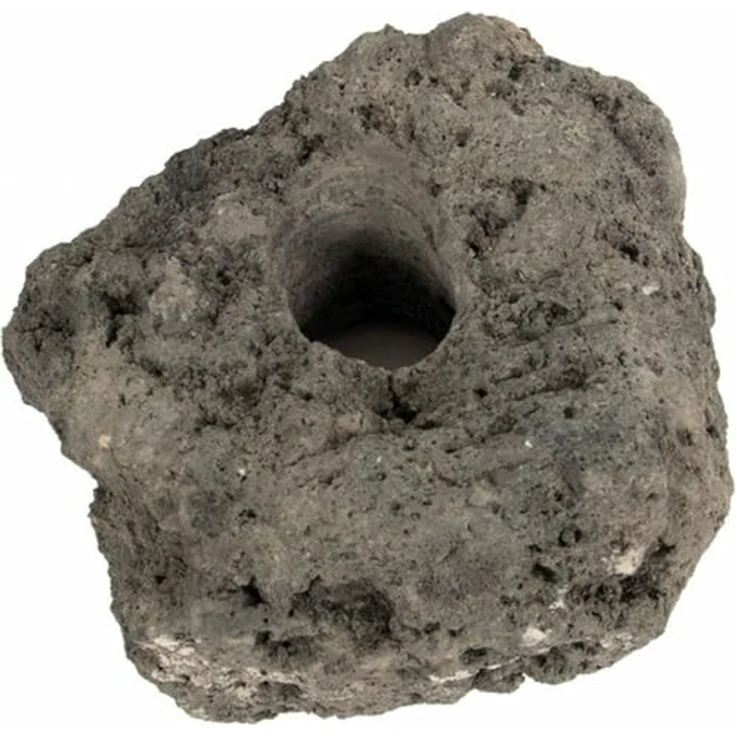 Aquadeco Carved Lava, Aquarium Dekoration mit 1 Loch, 16 Stück – Bild 2