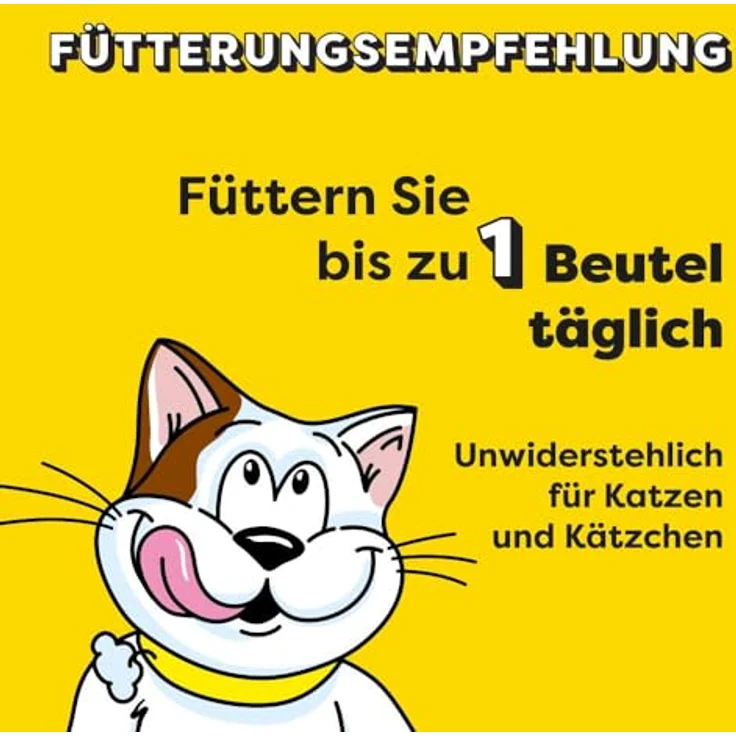 Dreamies DREAMIES™ Creamy Mega Pack Katzensnacks mit Huhn und Lachs, 12 x 10g, zuckerfrei, ohne künstliche Zusatzstoffe, recycelbare Verpackung – Bild 4