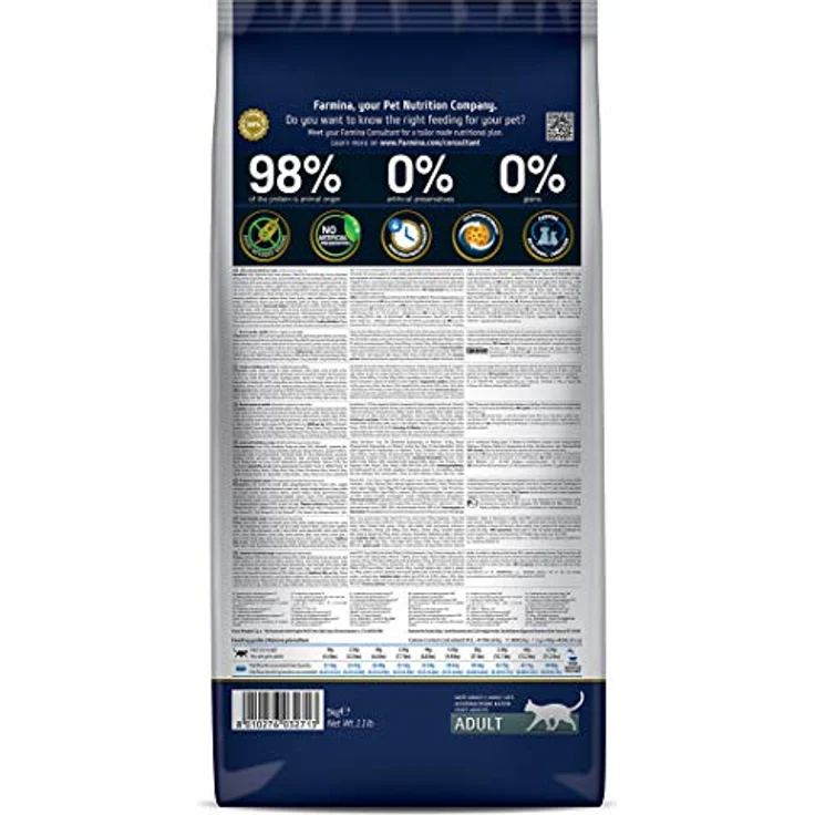 Farmina NundD Katzenfutter Lamm und Heidelbeeren, getreidefrei, 5kg, für ausgewachsene Katzen – Bild 2