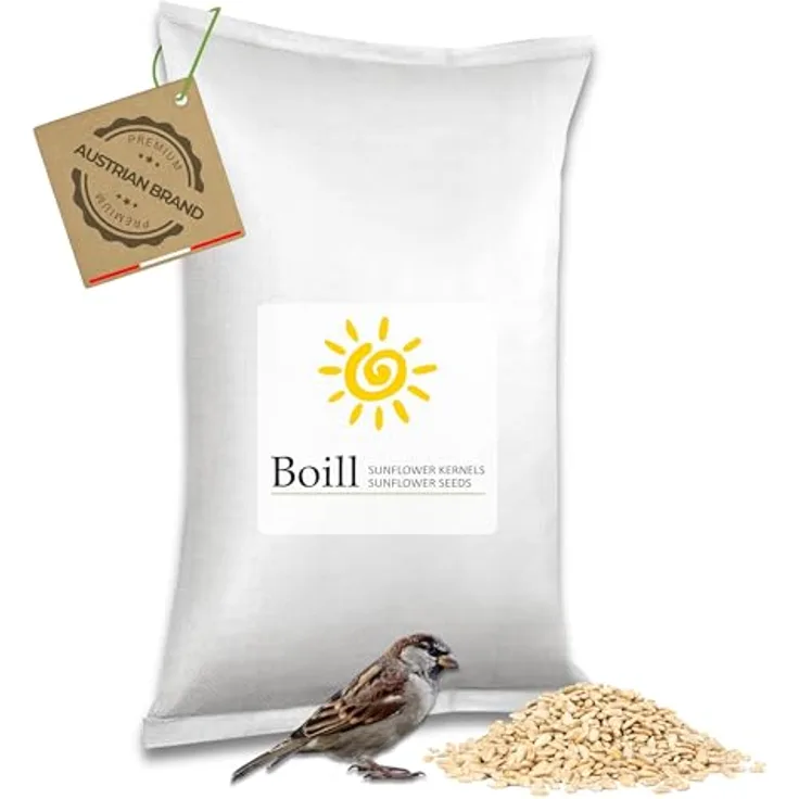 Boill Sonnenblumenkerne geschält 25 kg, 100% Naturprodukt ohne Zusatzstoffe, HACCP zertifiziert