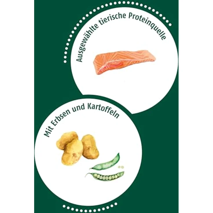 Christopherus Snacks Soft-Im-Biss mit Lachs, hypoallergenes Leckerli für Hunde, 125 g, getreidefrei und GMO-frei – Bild 3