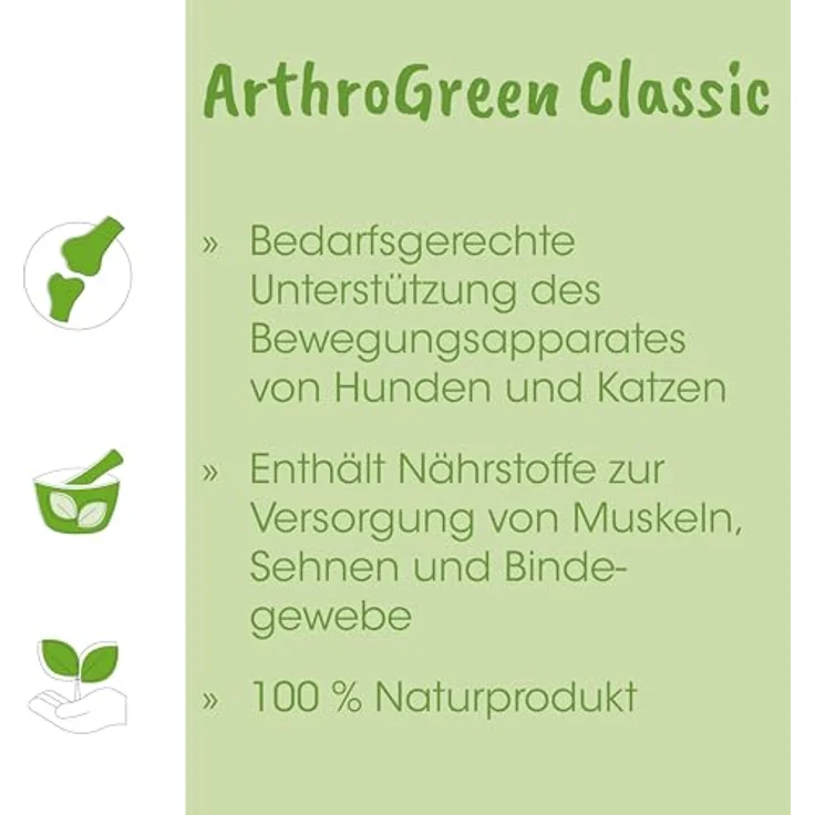 cdVet ArthroGreen Classic, Hundefutter mit 30% neuseeländischer grünlippiger Zuchtmuschel für gelenkempfindliche Hunde und Katzen, 345 g – Bild 2