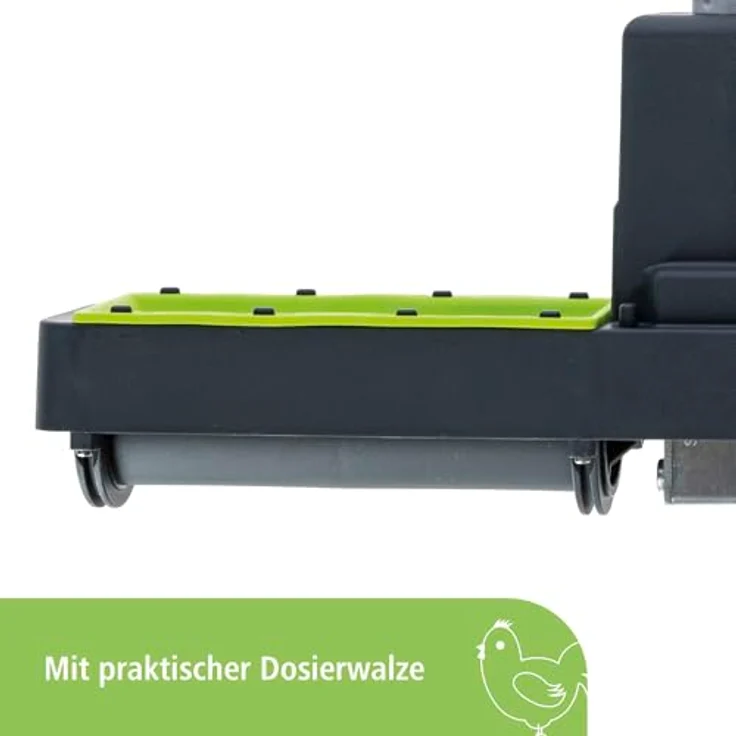 Kerbl Hobbyfarming SmartCoop Futterdosierer mit Füllstandssensor, automatisiert, Kunststoff, für Hühner, Made in Germany – Bild 3