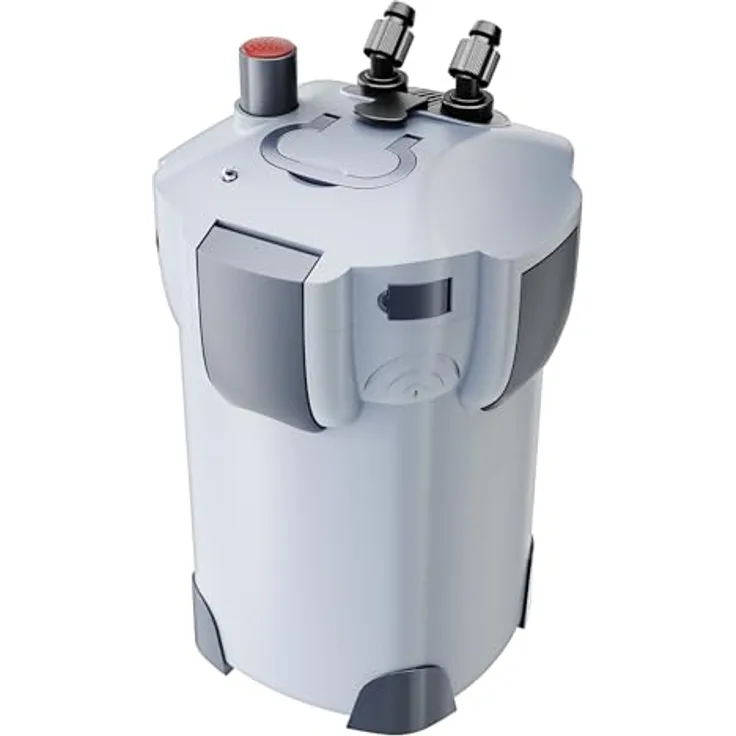 SunSun HW-402B, Aquarium Außenfilter 1000 L/h mit 9 W UVC Klärer, 3-Stufen-Filtration und Filtermaterial