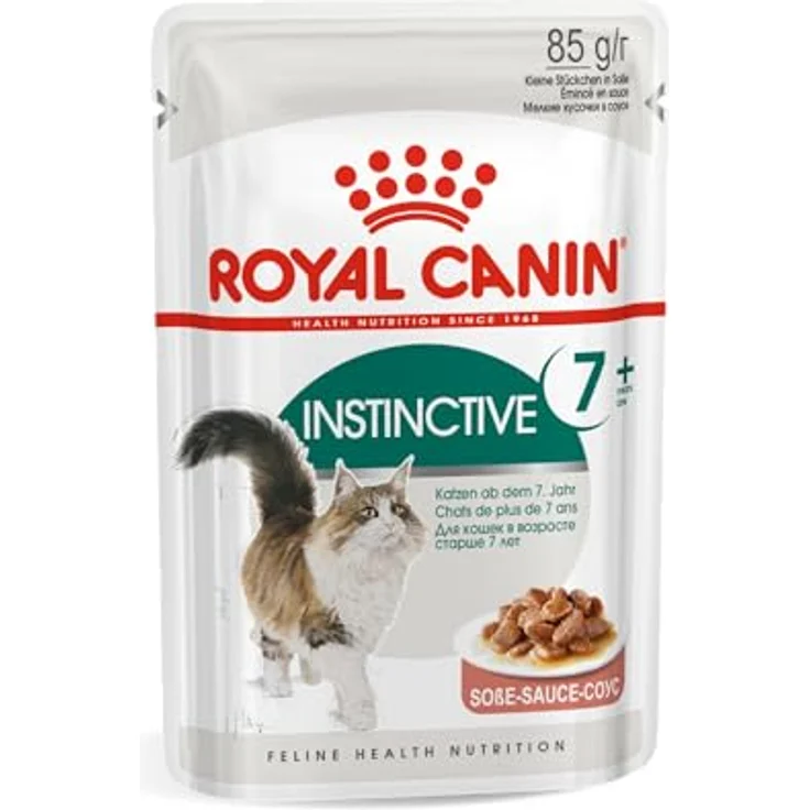 Royal Canin Feline Instinctive +7, Katzen-Nassfutter, 12 x 85 g, ausgewogene Ernährung für ältere Katzen – Bild 1