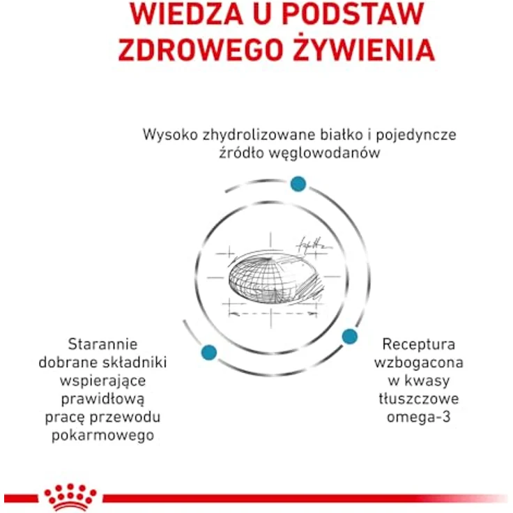 Royal Canin Hypoallergenic, 14 kg Hundefutter mit Leber, Reis und Gemüse, für sensible Hunde – Bild 4