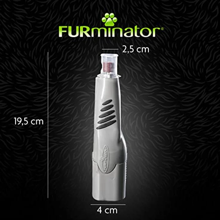 Furminator Krallenschleifer, schnurloser Nagelschleifer mit LED-Licht, 2 Geschwindigkeitsstufen, für Hunde und Katzen – Bild 4