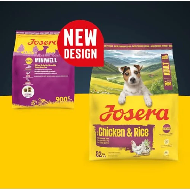 Josera Mini Adult Chicken & Rice, glutenfreies Hundefutter für kleine Hunde, 10 kg mit Zahnpflege und wertvollen Nährstoffen – Bild 2