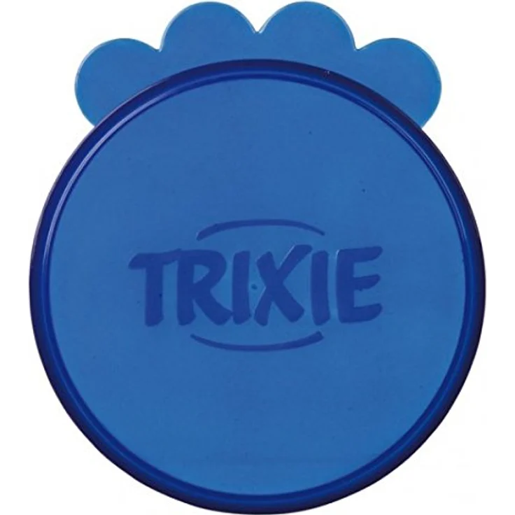 TRIXIE Napfunterlage Dosendeckel, praktische Kunststoffdeckel für Futterdosen, spülmaschinenfest – Bild 2