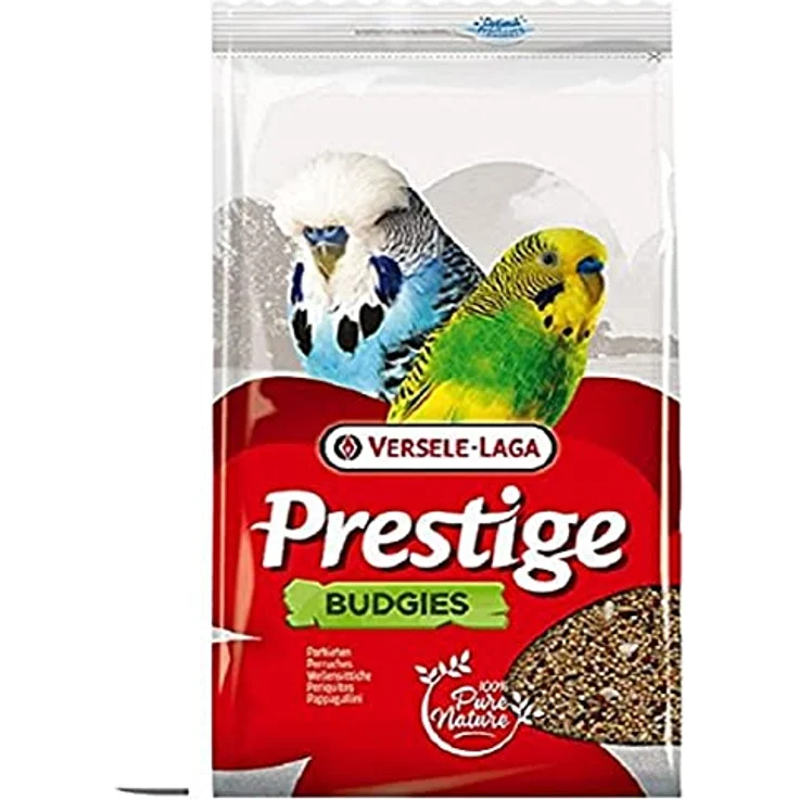 Versele Laga Vogelfutter für Wellensittiche, hochwertige Saatenmischung für ausgewogene Ernährung, 4 kg Packung