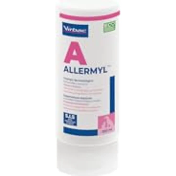 Virbac Allermyl Shampoo für empfindliche oder juckende Haut, dermatologisches Haustiershampoo für Hunde und Katzen, 250 ml – Bild 1