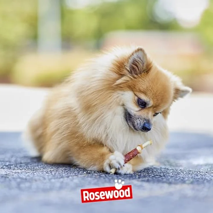 Rosewood Chewy Sticks Lamm Small, Kaustangen für Hunde mit Lamm und Rinderhaut, unterstützt Zahnpflege, ohne Getreide und Gluten, 6er Pack (6x72 g) – Bild 5