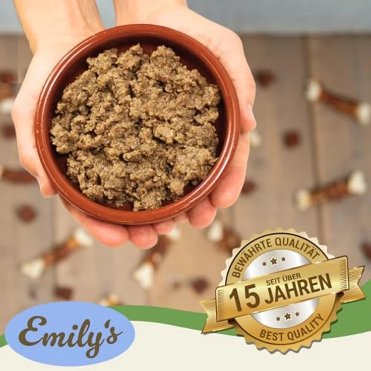 Lyra Pet Lecker.Pet® 18 x 400 g Katzenfutter Nassfutter Mix, Balu's, Emily's & Leo's Fleischmahlzeit ohne Zusatzstoffe, reich an Proteinen, Made in Germany – Bild 3