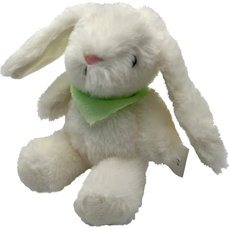 Aumüller Katzenspielkissen Hoppelhase Harry, kuscheliger Plüsch mit Katzenminze und Silver Vine