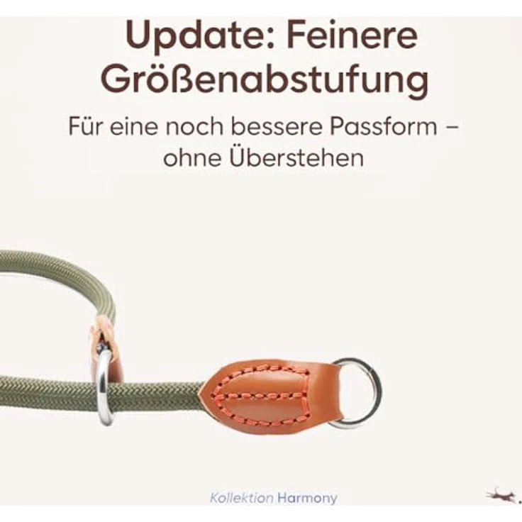 FREUDENTIER Zugstopp Halsband für Hunde, extra starkes Retriever Halsband in Waldgrün, XL, robust und langlebig, ideal für kleine bis große Hunde – Bild 3