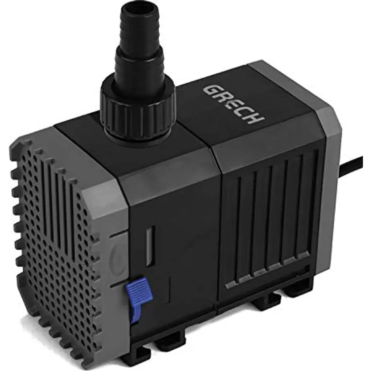 Forever Speed Wasserpumpe, Förderpumpe für Teich und Aquarium, 600L/h, 8W, Tauchpumpe mit 1,3m Förderhöhe