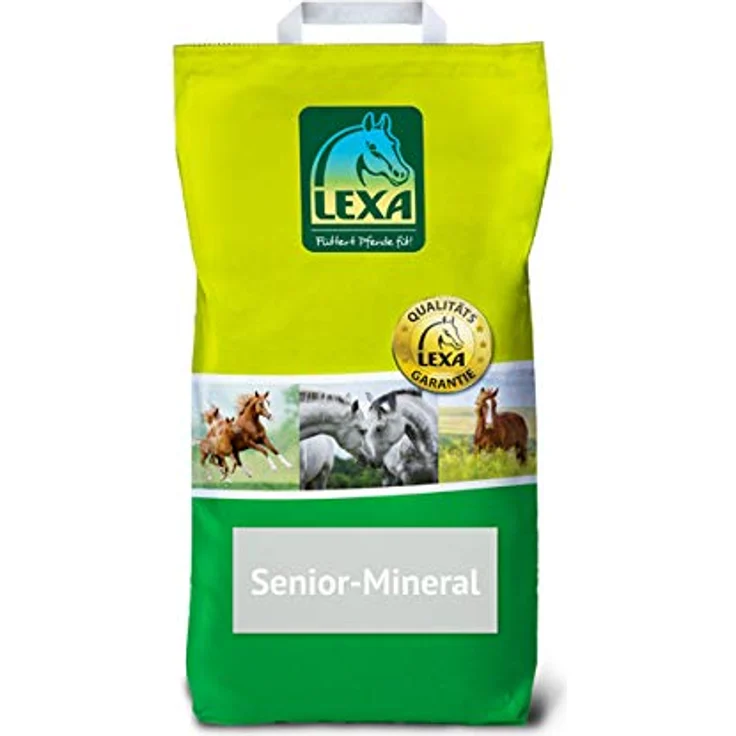 LEXA Senior-Mineral, 4,5 kg Beutel für ältere Pferde, mineralstoffreiche Ergänzung