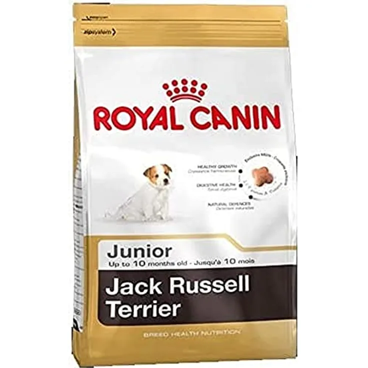 ROYAL CANIN Jack Russel Junior Hundefutter, speziell für Jack Russell Terrier-Welpen bis 10 Monate, 3 kg