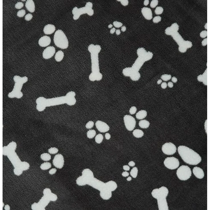 Trixie Kenny Decke, Plüsch, 150 × 100 cm, grau – Bild 5