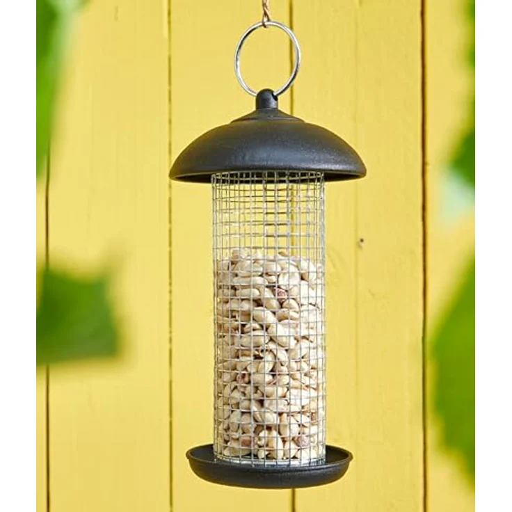 Dehner Natura Premium Wildvogelfutter, schalenfreie Erdnüsse, proteinreiches Ganzjahresfutter für Wildvögel, 20 kg – Bild 1