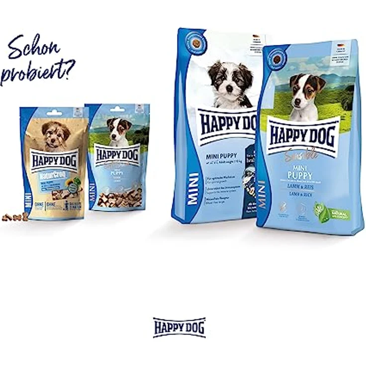 Happy Dog NaturCroq Mini Puppy Geflügel, Trockenfutter für Welpen mit 78% tierischem Protein, 4 kg – Bild 5