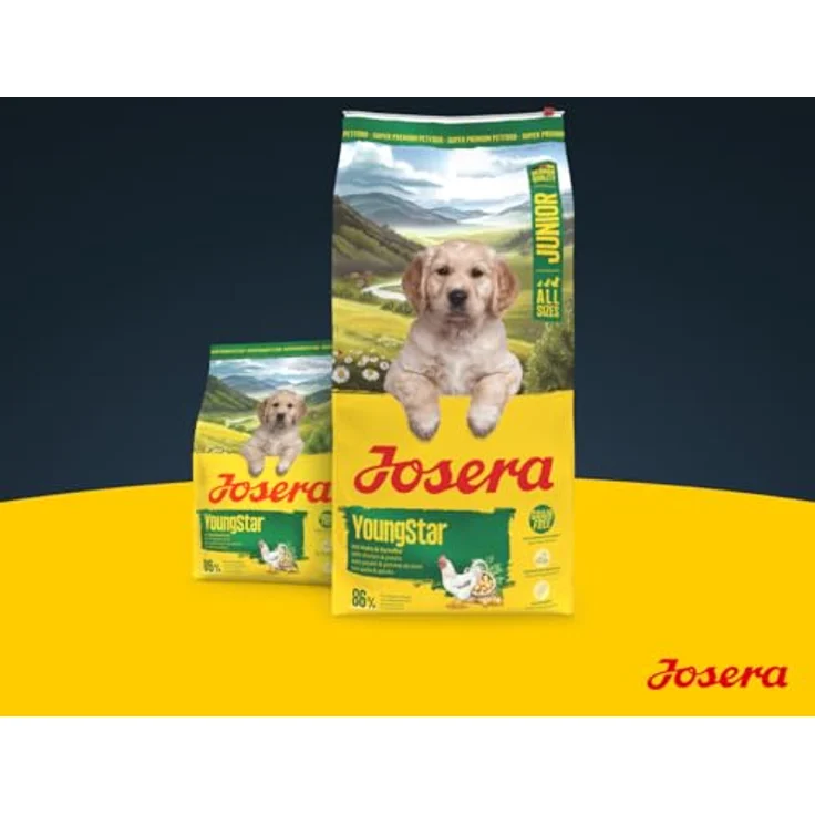 Josera Junior YoungStar, Hunde-Trockenfutter für junge Hunde ab 6 Wochen, getreidefrei, 900 g – Bild 9