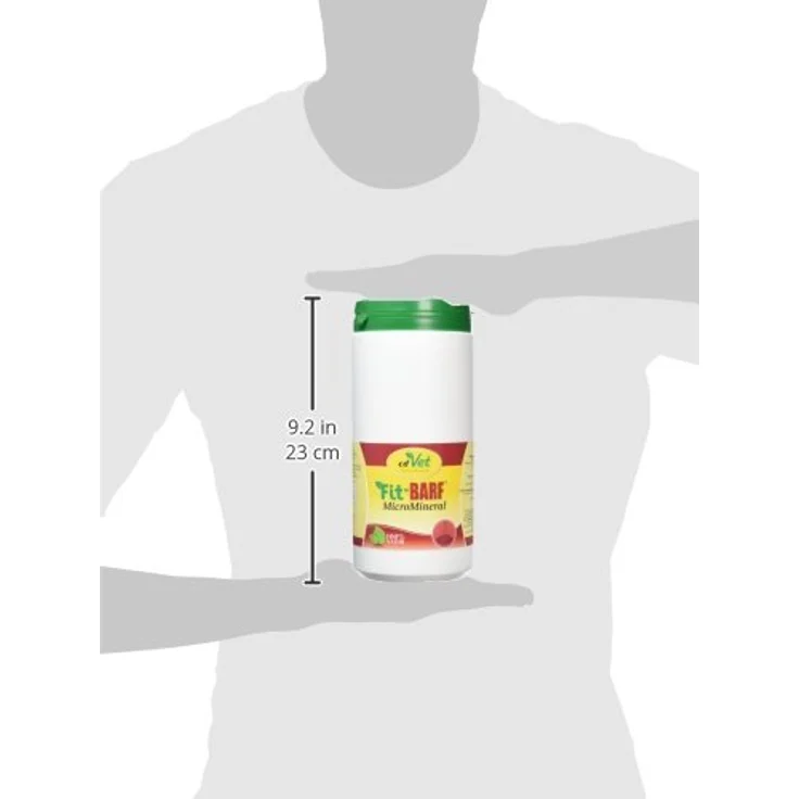 cdVet Fit-BARF Micromineral 1 kg, Mineralstoff- und Spurenelemente-Pulver für Hunde und Katzen, 100% natürliche Zutaten – Bild 4