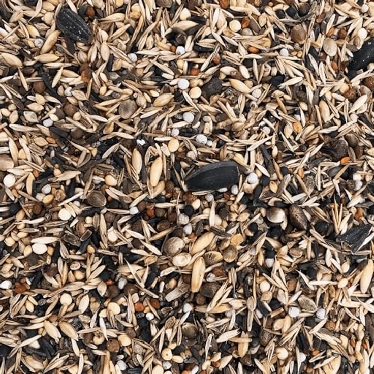 Orni Stieglitz Super Wildvogelfutter 5kg – Premium Saatenmischung mit Glanz, Negersaat & Wildsamen für Stieglitze & Waldvögel, artgerechte Ernährung – Bild 3