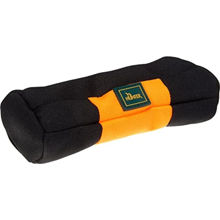 HUNTER Trainer Snack Dummy, befüllbarer Apportier-Dummy mit zahnfreundlichem gepolsterten Material, orange, 15 cm – Bild 4