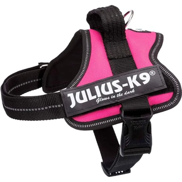 Julius-K9® Powergeschirr Baby & Mini fuchsia Mini (M) – Bild 2
