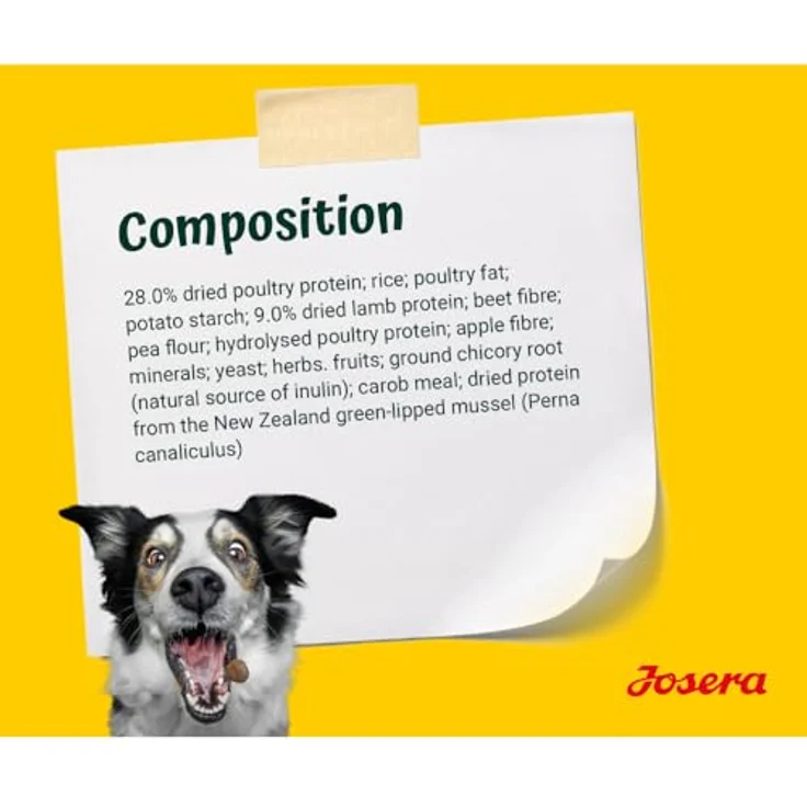Josera All Sizes Adult Active Nature, glutenfreies Trockenfutter für aktive Hunde mit Lamm, 12,5 kg – Bild 6