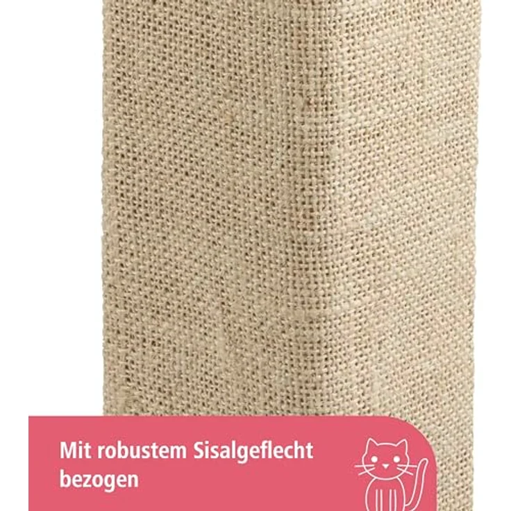 Kerbl Sisal Kratzbrett Kevin, 100x56cm, beige – Bild 3