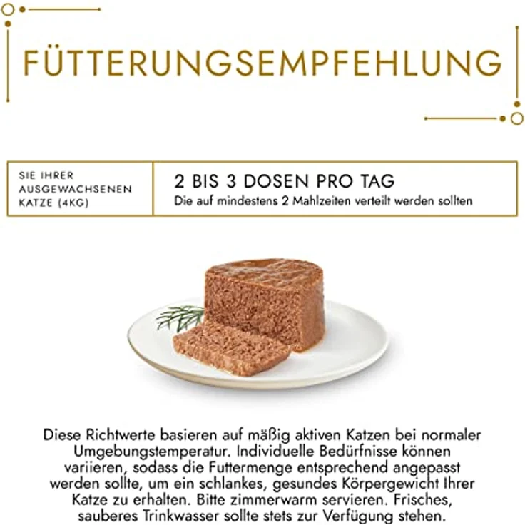 Gourmet Gold Feine Pastete, Katzen-Nassfutter im Sparpaket 24 x 85 g - Mixpaket (Huhn & Rind) mit hochwertigen Zutaten – Bild 5
