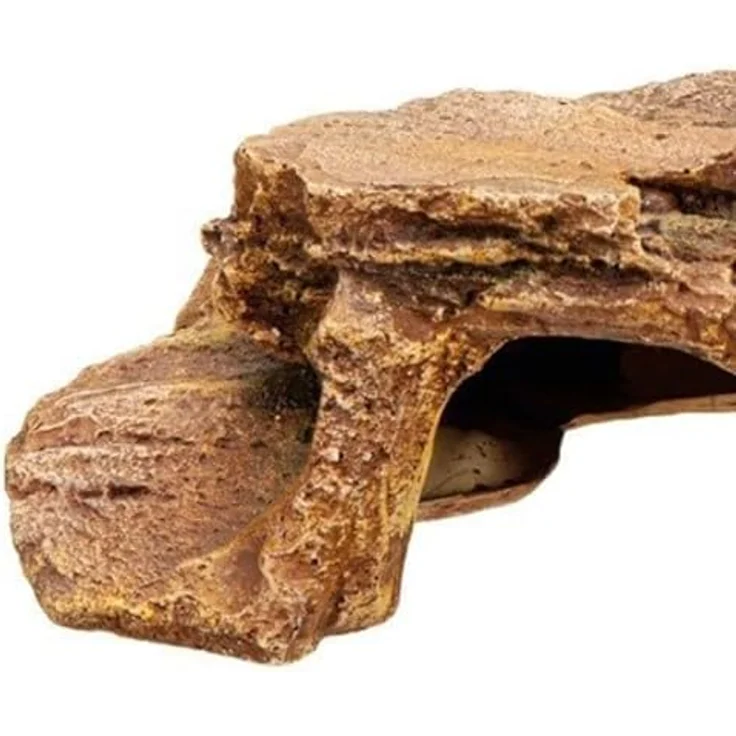 Nobby Aqua Ornaments REPTILIEN STEIN, detailgetreue Polyresin-Dekoration für Süß- und Meerwasseraquarien – Bild 2