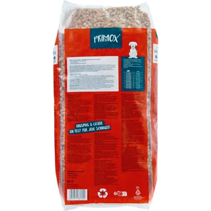 Primox Hunde-Trockenfutter 15kg, Nährstoffreiches Alleinfuttermittel für Hunde, ohne Zucker und Zusatzstoffe, mit Rind & Gemüse, hergestellt in Deutschland – Bild 3