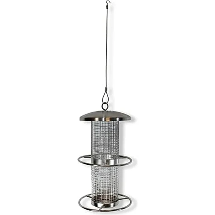 Futterstation Vogelfutter Stationen Vogelfutterstation 2 Sitzringen 14 x 27,5 cm – Bild 8