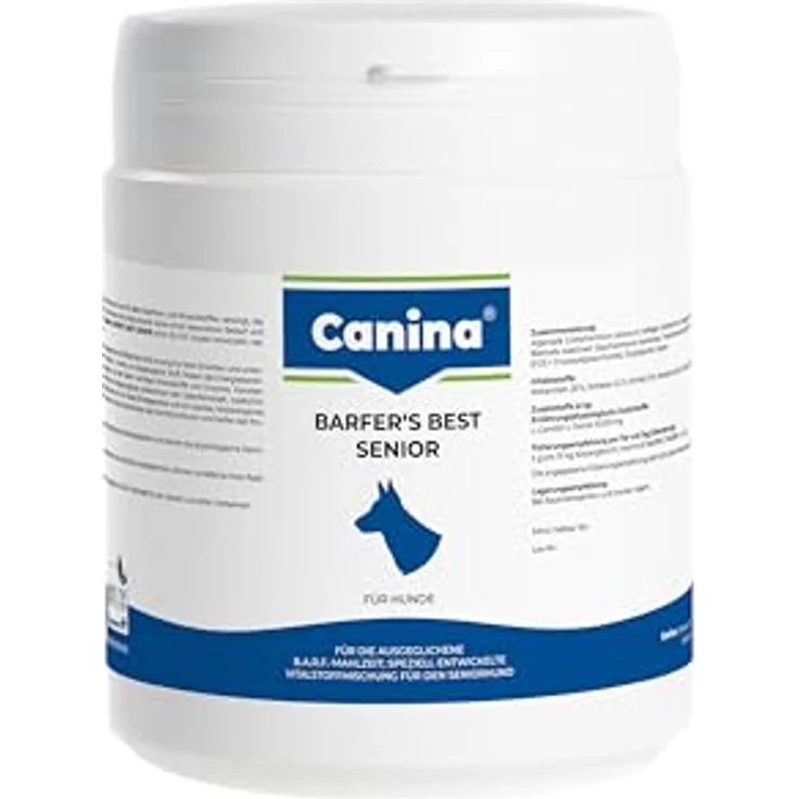 Canina Barfer's Best Senior, Vitalstoffmischung für Seniorhunde, 500 g – Bild 1