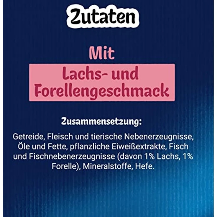 FELIX Crispies Katzensnack Lachs- und Forellengeschmack, knusprig und leicht, 4x45g – Bild 8