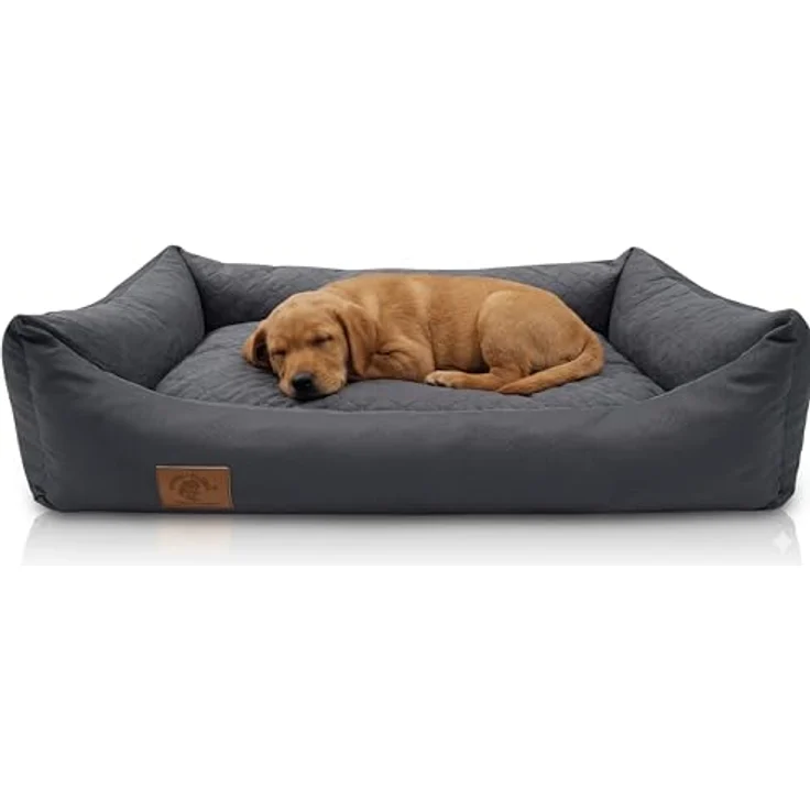 Odolplusz XXL Hundebett 100x70cm, wasserdichter Bezug, abnehmbar & waschbar, robuster Hundekorb für große und mittelgroße Hunde – Bild 1
