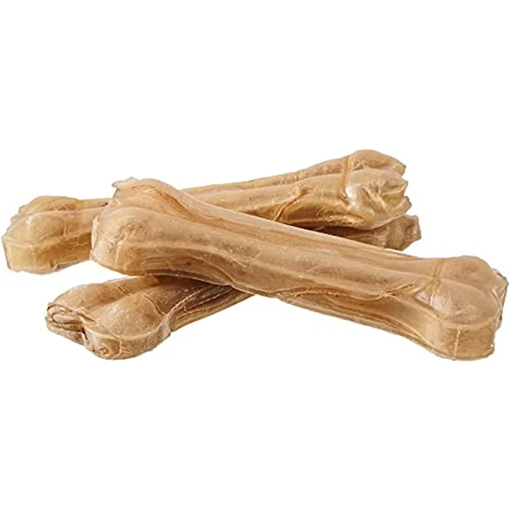PRIMOX KAUER Kauknochen 11 cm, 100% Rinderhaut, fettarmer Kausnack für Hunde, 1er Pack (0.17 kg) – Bild 2