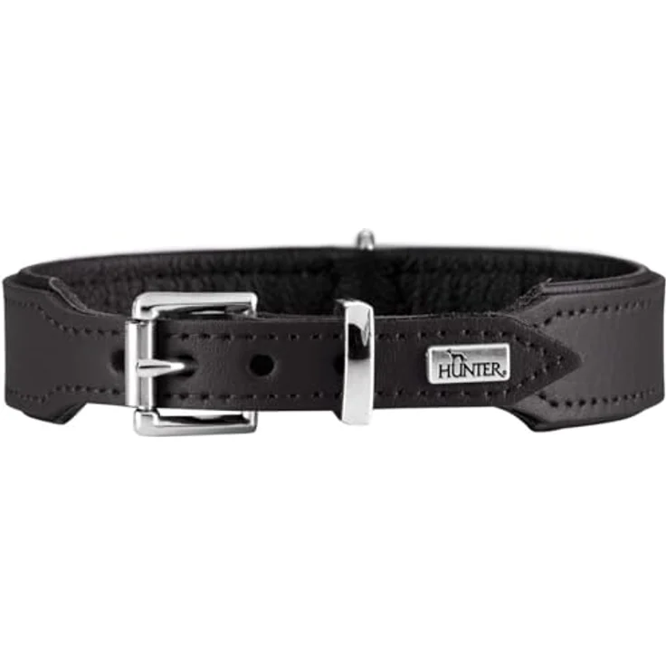 Hunter Hunde-Halsband Basic schwarz S – Bild 2