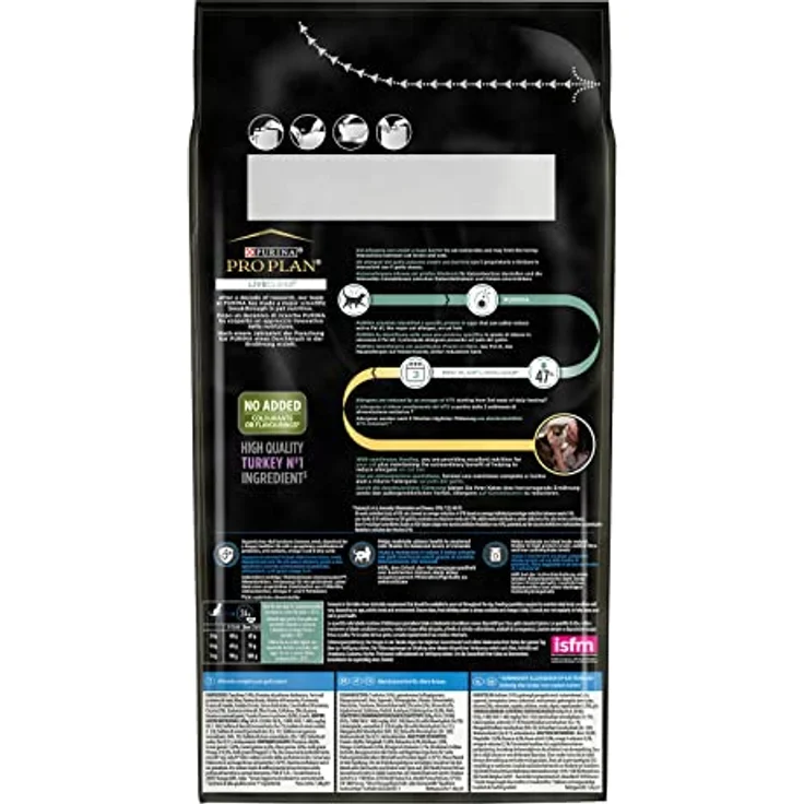PURINA PRO PLAN LiveClear Sterilised Senior 7+ Trockenfutter mit Truthahn, 1,4 kg | Unterstützt gesundes Immunsystem und Harnwege, reduziert Katzenallergene – Bild 2
