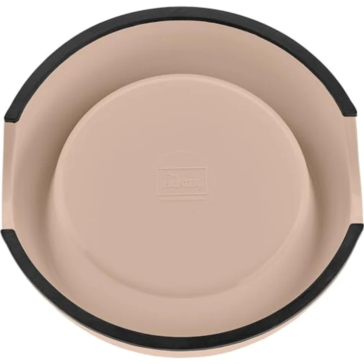 HUNTER Melamin-Napf Luton, rutschhemmend, Edelstahl-Einsatz, lebensmittelecht, beige, 350 ml – Bild 3