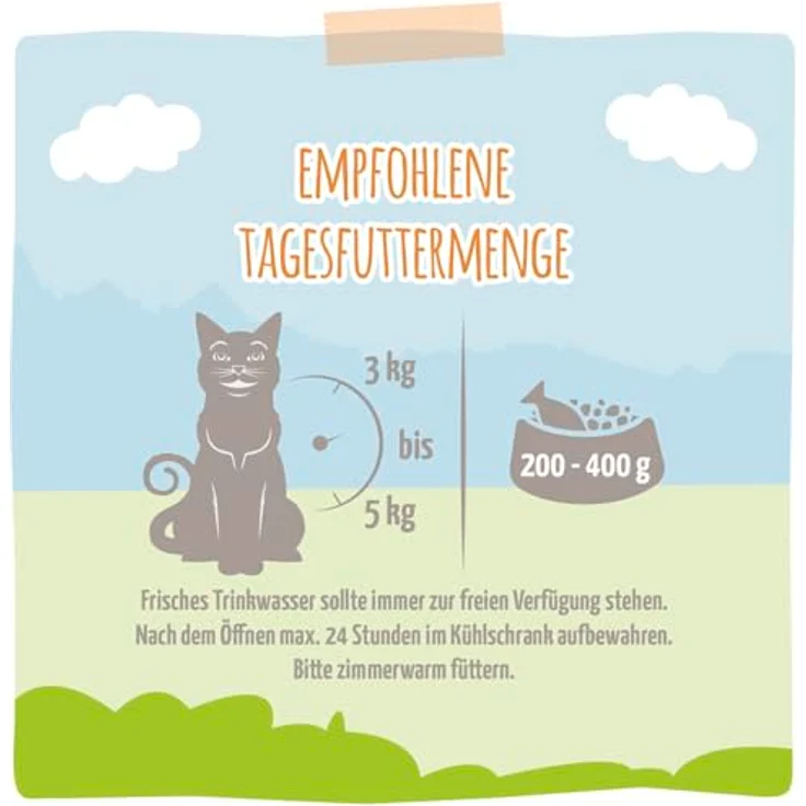 MjAMjAM Katzen-Nassfutter, 6 x 800 g, saftiges Huhn mit leckeren Möhrchen, glutenfrei und ohne Zuckerzusatz – Bild 3