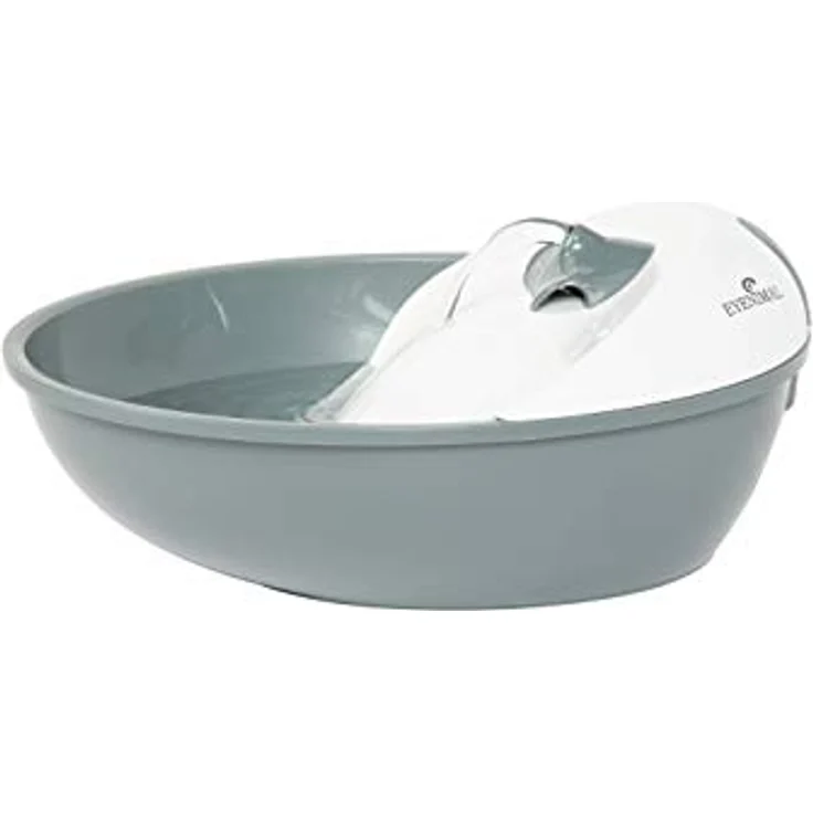 Kerbl Trinkbrunnen Classic Pet Fountain, 1,75 l, geräuscharm mit 2 Wasserauslässen und aktivem Kohlenfilter – Bild 3