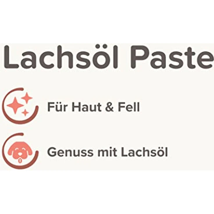 Beaphar Lachsöl Paste für Hunde, 250g - Getreidefrei, mit 20% atlantischem Lachsöl, fördert Fellgesundheit und Sehkraft, mit Huhn, Truthahn und Ente – Bild 3
